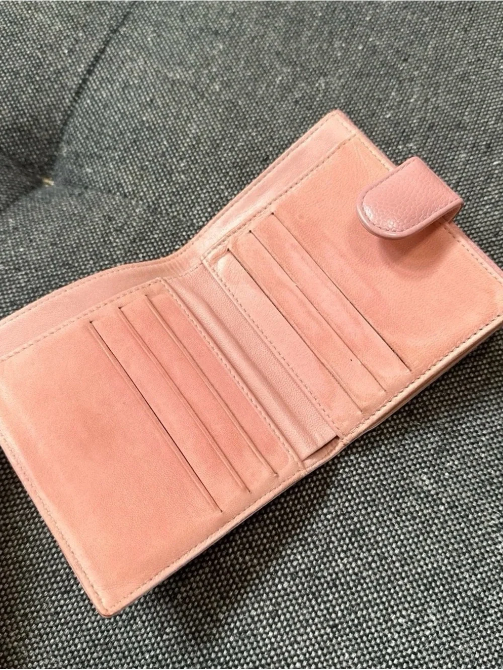 CHANEL compact wallet